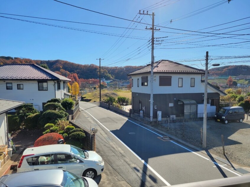 室内からの展望 フォ－ブル高橋Ａ棟