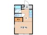 パークハイム 1Kの間取り