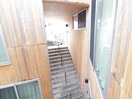 室内からの展望 中野薫木荘