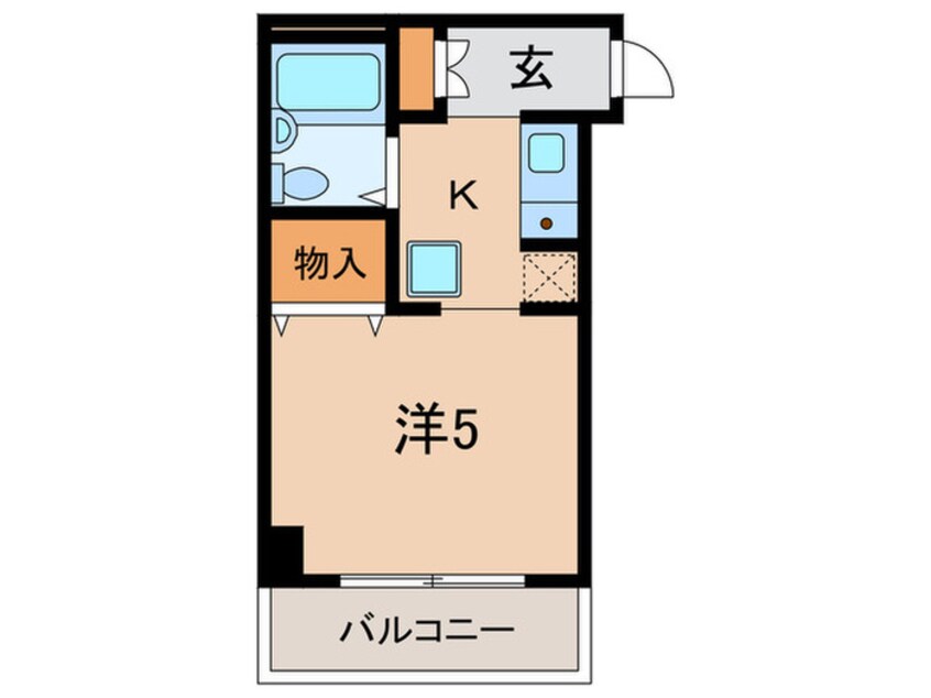 間取図 ガ－デンハウス新川崎