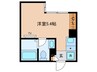 アンドレジデンス大山東町 1Rの間取り