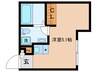 アンドレジデンス大山東町 1Rの間取り