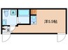 アンドレジデンス大山東町 1Rの間取り