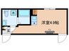 アンドレジデンス大山東町 1Rの間取り