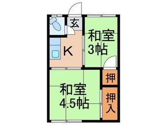 間取図 中山荘