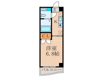 間取図 F.S.C新宿マンション