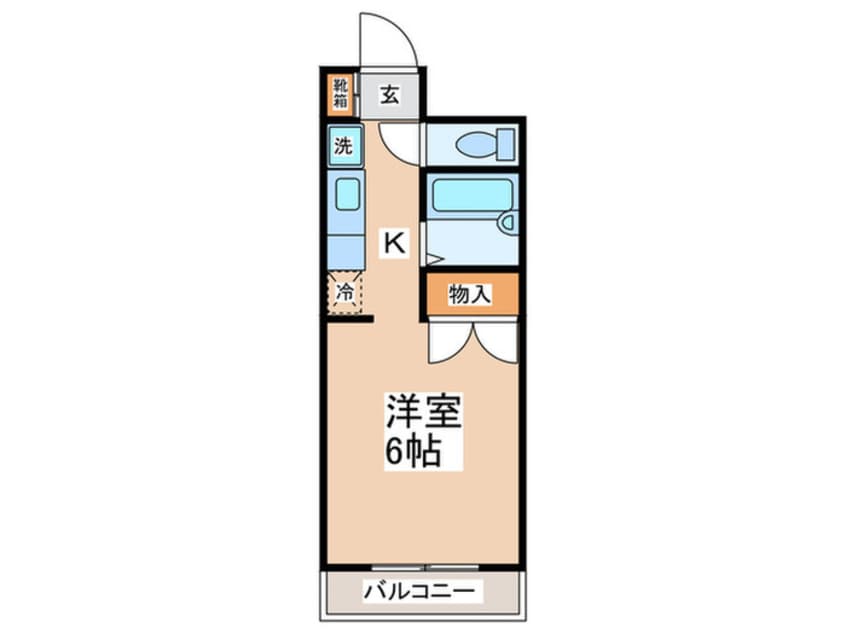 間取図 メイプルコート