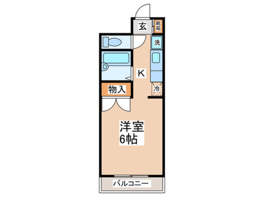 間取図 メイプルコート