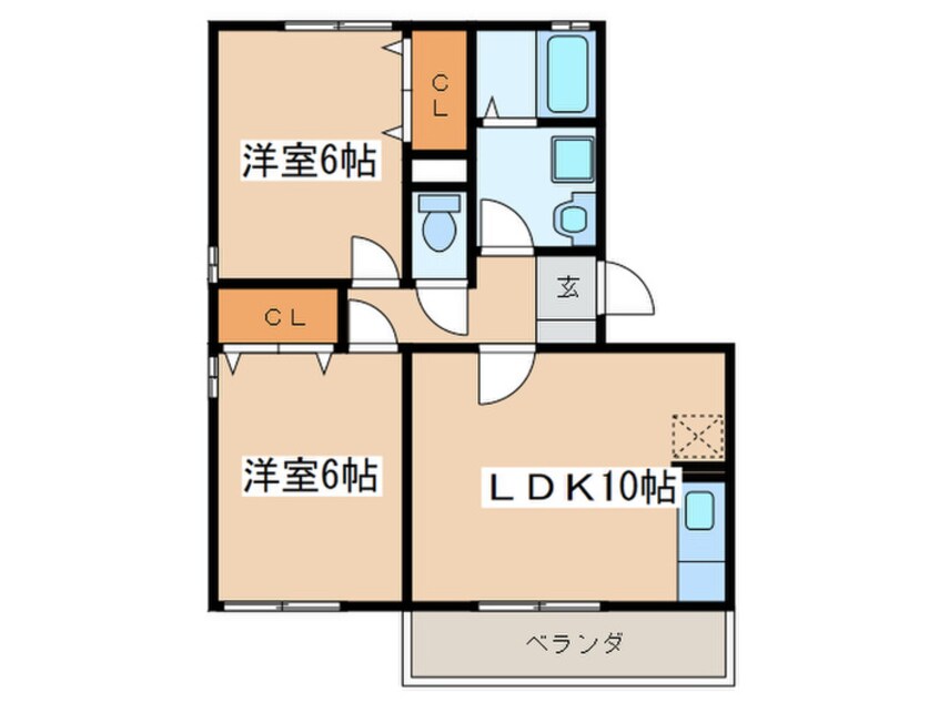 間取図 サンフルさがみ野Ｃ