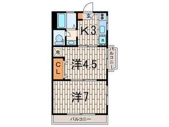 間取図 深瀬ハイツ