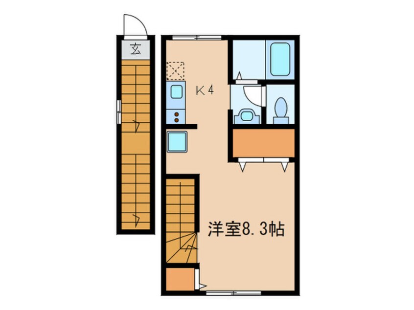 間取図 ラタ－シュ本郷