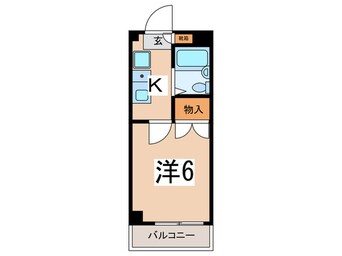 間取図 シャトール田口片倉