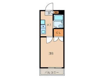 間取図 シャトール田口片倉