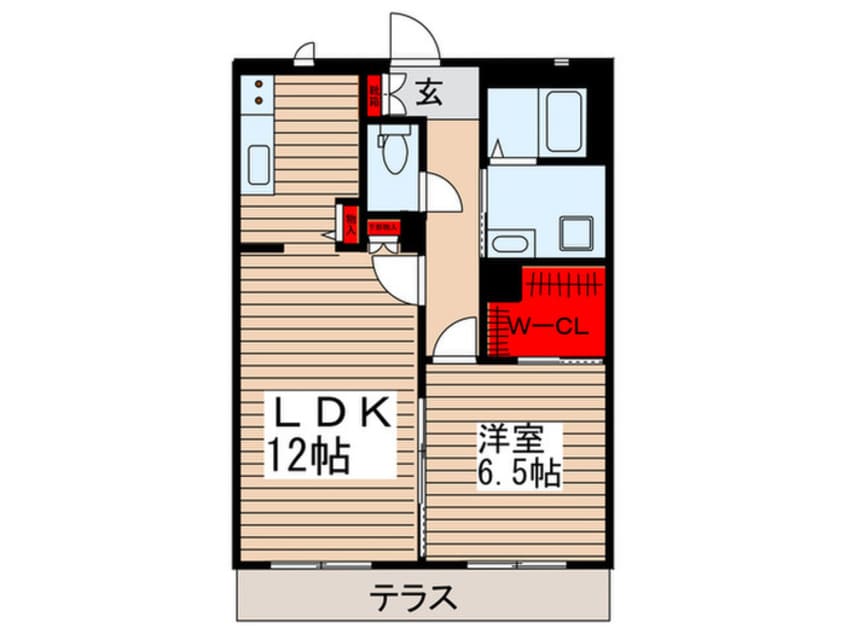 間取図 ビレッタＫ