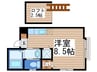 ＣＡＳＡ 1Rの間取り