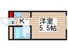 リバーシティ松戸 1Rの間取り