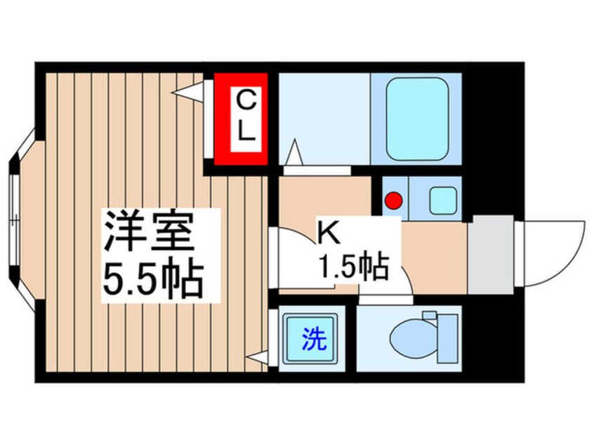 間取図 ア－クフラッツ