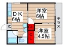 プルトーネ北小金の間取図