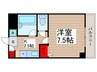 ロジュマン幕張 1Kの間取り