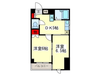 間取図 コ－ポ  ビエント