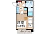 KLEIS西浦和 1Kの間取り