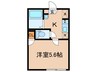 プロスペリティ成増 1Kの間取り