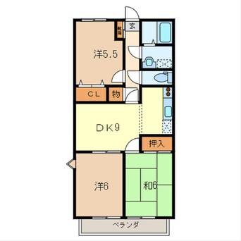 間取図 ロックヒルズＡ棟