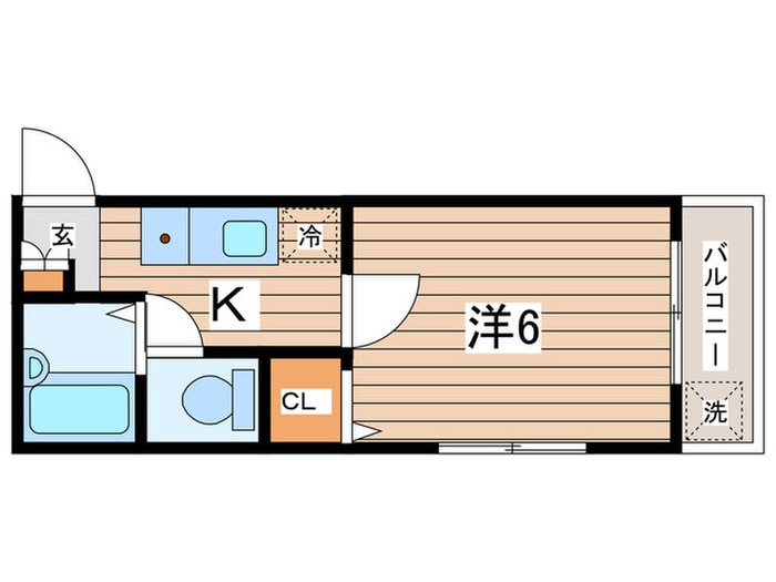 間取り図 ウエストヴァリ－樽町