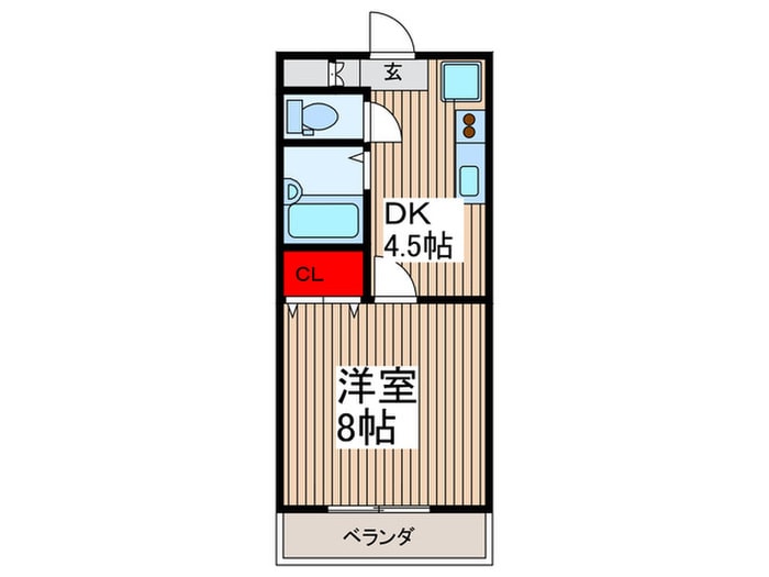 間取り図 ニュ－エチュ－ド３号館