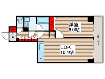 間取図 ＧＥＮＯＶＩＡ鐘ヶ淵