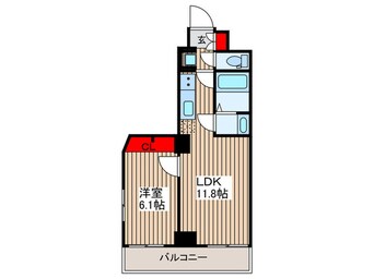 間取図 ＧＥＮＯＶＩＡ鐘ヶ淵