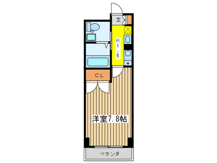 間取り図 アンビックスつつじヶ丘A棟