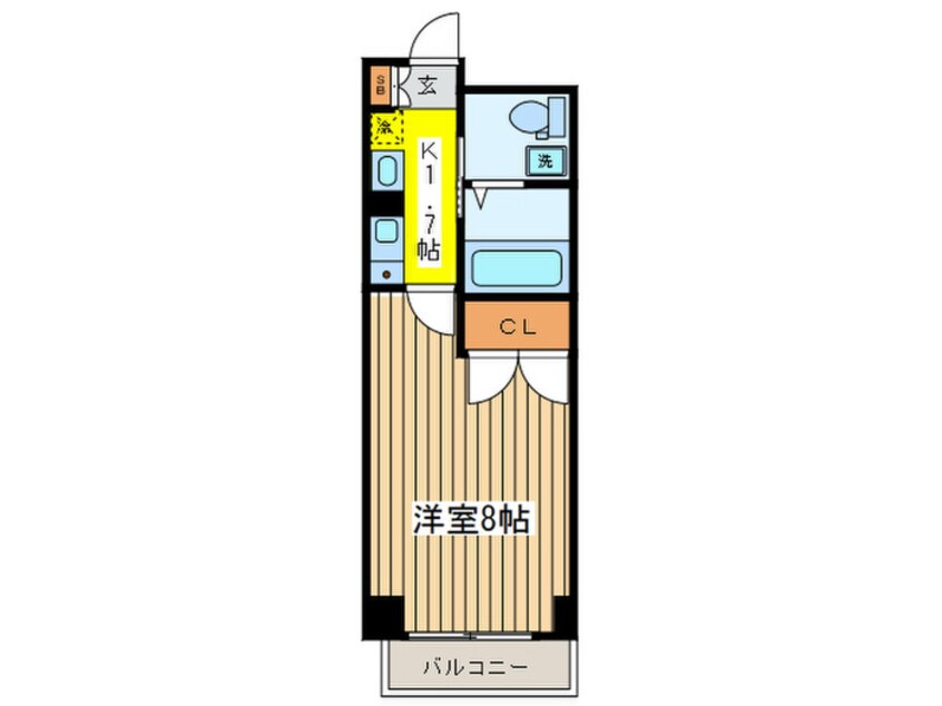 間取図 アンビックスつつじヶ丘A棟