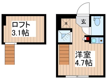 間取図 アゼリア東向島