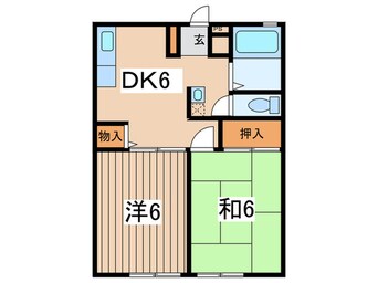 間取図 サンビレッジ瀬谷Ｃ