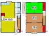 中尾２０１９ハウス２号棟 3LDKの間取り