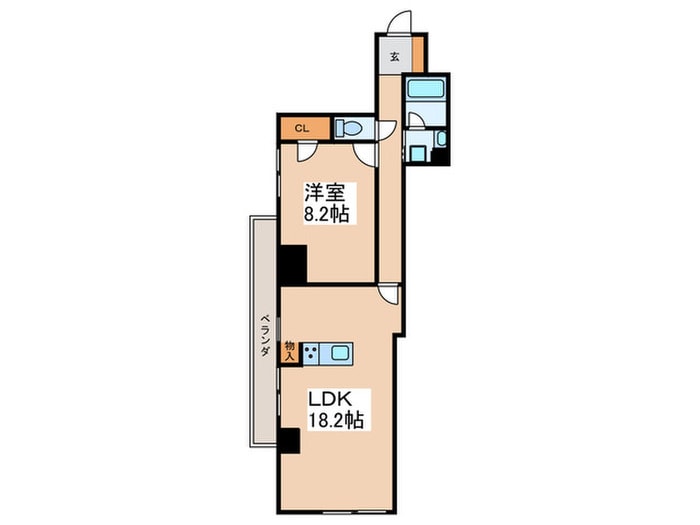 間取り図 クロスゲート青葉台