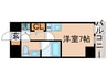 SQUARE CITY KANAMACHI 1Rの間取り