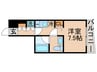SQUARE CITY KANAMACHI 1Rの間取り