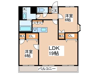 間取図 ペガサスコート