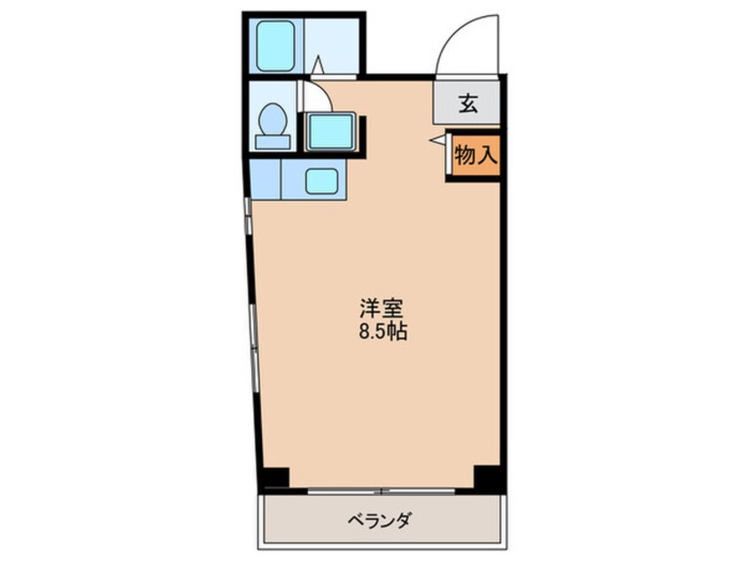 間取図 フジヤ（1Ｆ・2Ｆ）