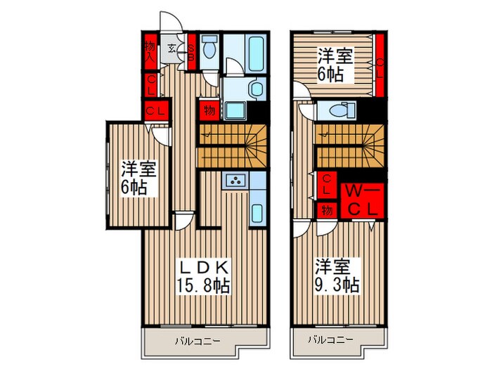 間取り図 La Brevita