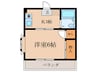ＨＡＣ小豆沢 1Kの間取り