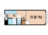 リバー 1Kの間取り