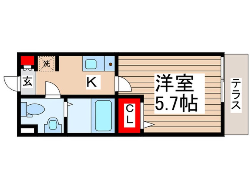 間取図 オーパス三郷中央