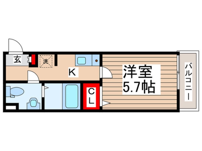 間取図 オーパス三郷中央