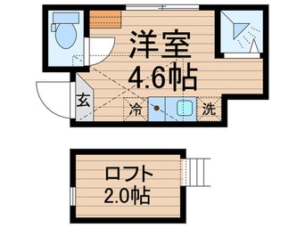 間取図 アクアガーデン新小岩