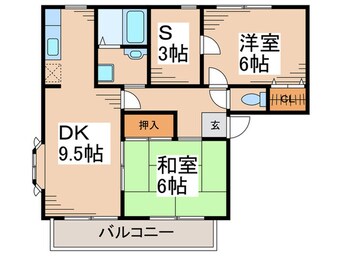 間取図 ウインディアＢ棟