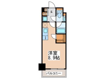 間取図 ザ・パークハビオ新宿