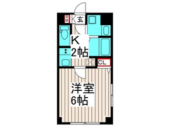 間取図 コンフォルト金町